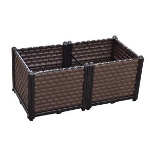 Buy cheap 40x40x36cm DIY Deep Rectangle Versailles Plastic Planter Boxes from wholesalers