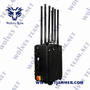 Buy cheap 100 Watt Portable 4 Bands Drone Signal Jammer IP65 Waterproof GPSL1 WIFI2.4G WIFI5.8G Signal Jammer from wholesalers