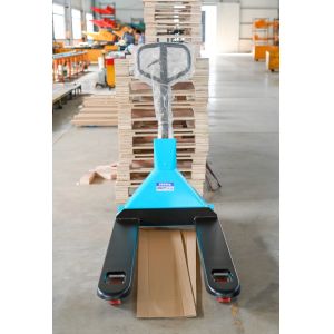 Buy cheap Mechanical Manual Hydraulic Pallet Lifter , Manual Pump Truck forklift with scale 2500kg from wholesalers