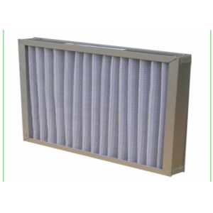 Buy cheap 96mm Thickness Pleated Panel Air Filters with G4 Efficiency and Customizable Porosity from wholesalers