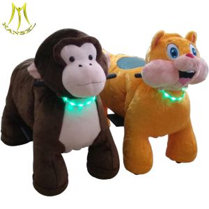 Buy cheap Hansel amusement park electric scooter plush animal coin toy ride from wholesalers