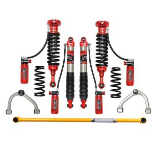 Buy cheap Mitsubishi Pajero Sport 7075 Aluminum Body Piggyback Shock with 30 Stage Rebound Adjustable for Off Road Shocks and 4x4 Lift Kits from wholesalers