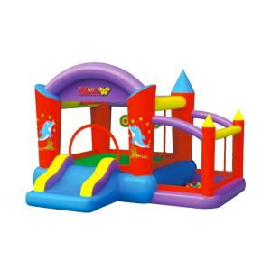 Buy cheap Commercial Inflatable Bounce House With Dolphin Patterns from wholesalers