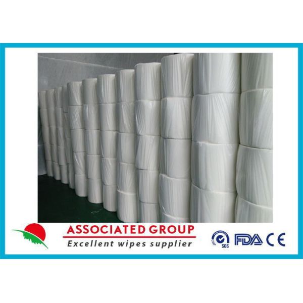 Quality Disposable Eco Friendly Spunlace Nonwoven Fabric Viscose And Polyester for sale