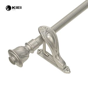 Buy cheap 1M Length Iron Curtainn Rod With Ball Shape Finials Plating Treatment from wholesalers