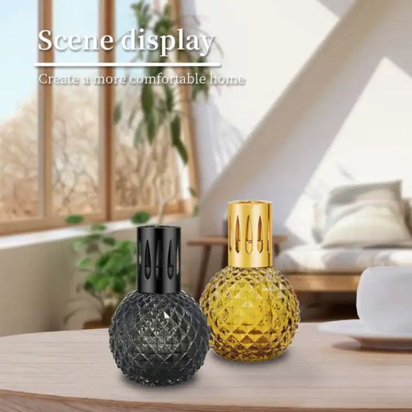 Quality Oem Perfume Glass Bottle Healthy Natural Oil Lamp Diffuser 100ml for sale