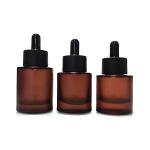 Buy cheap Custom Logo Empty Cosmetic Bottles 30ml Frosted Serum Bottle from wholesalers