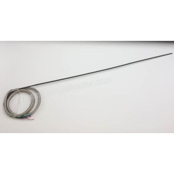 Buy cheap 2.2 x 4.2mm Cable Electric Coil Heaters With J Type Thermocouple And SS Braid Protected Leads from wholesalers