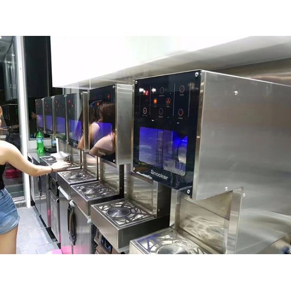 Automatic SS Milk Snow Bingsu Machine / Super Fine Snow Ice Maker