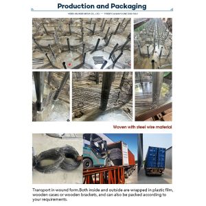 Security Steel Wire Anti Tank Barrier Mesh