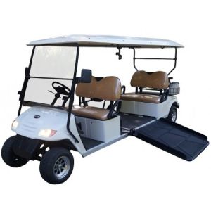 Buy cheap Four-Seater Electric Golf Cart For Disabled People With Disabled Slope Supports Customization Of Multiple Seats And Provides CE Certification from wholesalers