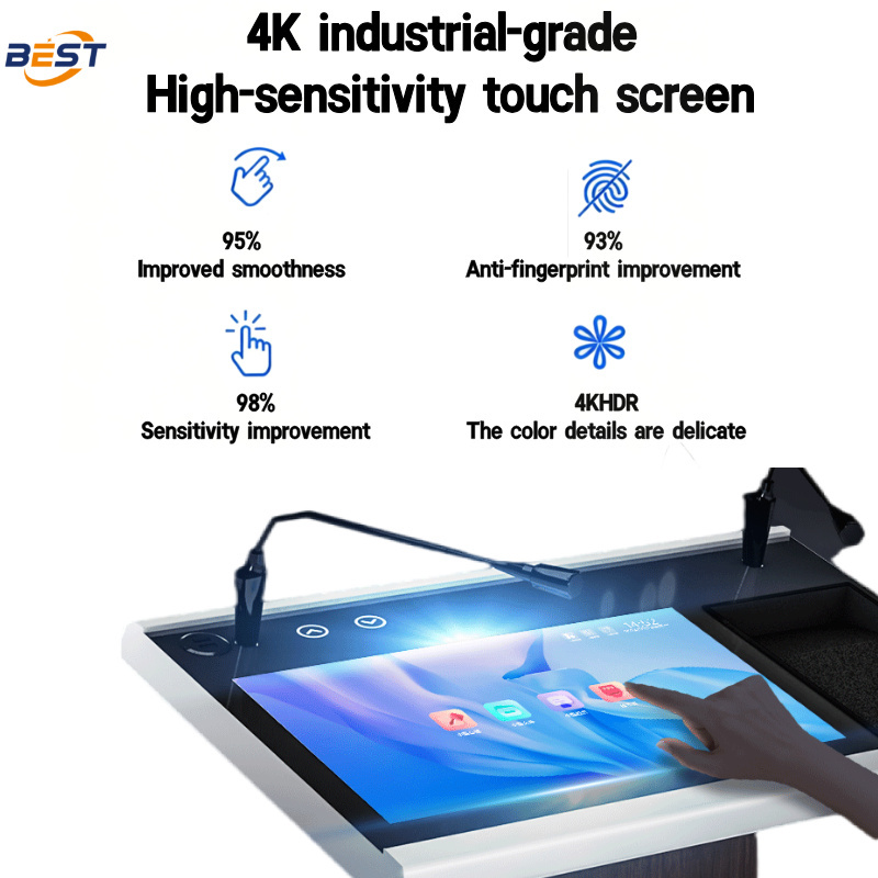 Buy cheap Touch Screen Touchscreen LCD Podium with Display and Touch Screen from wholesalers