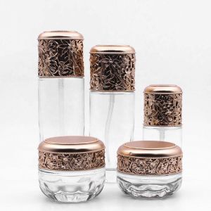 Buy cheap Transparent 40ml-120ml Cream Jars Cosmetic Packaging Containers 30g 50g from wholesalers