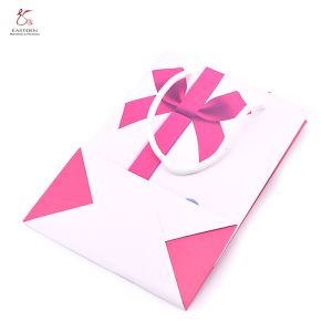 Custom Cute Design Ivory Board Paper Bag