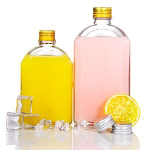 Buy cheap Square Flat Transparent Liquor Glass  Bottle For Drinking from wholesalers