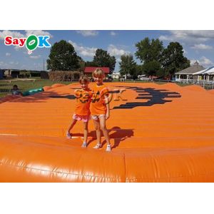 Buy cheap Customized Outdoor Inflatable Pumpkin Jumping Pad For Kids from wholesalers