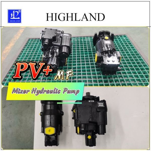 Quality Hydraulic Transmission Mixer Hydraulic Pump With 35Mpa Rated Pressure for sale