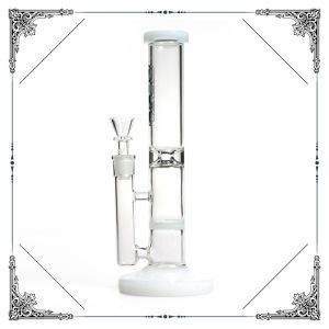 Buy cheap Grav 10 Inches Straigth Tube Glass Smoking Water pipes With Honeycomb Perc Bongs from wholesalers