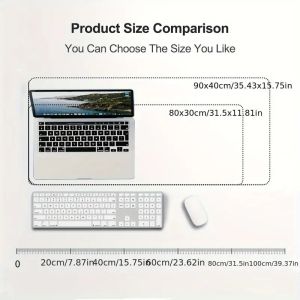 Function Computer Pc Laptop Mouse Pad Custom Design Sublimation White PVC Blank