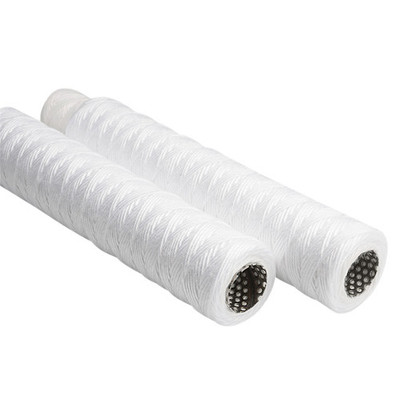 5 Micron PP Yarn String Wound Element Water Filter Cartridge for Drinking 10