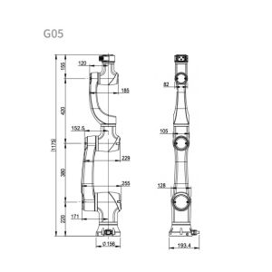 Buy cheap 6 Axis Collaborative Kuka Robot Arm G05 Lightweight from wholesalers