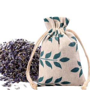 Buy cheap Breathable Muslin Drawstring Pouches , Burlap Reusable Bags Wedding Party Applied from wholesalers