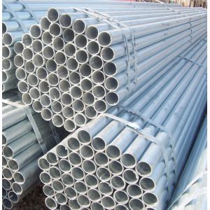 Buy cheap Smooth Surface Hot Dipped Galvanized Pipe , Anti Moisture Round Mechanical product