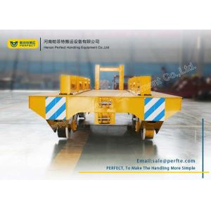 Buy cheap Metallurgy Interbay Rail Transfer Cart Towed Heavy Duty Handling Equipment from wholesalers