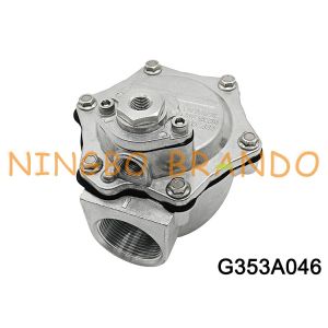 Buy cheap G353A046 1-1/2'' ASCO Type Remote Pilot Diaphragm Pulse Valve For Dust Removal from wholesalers
