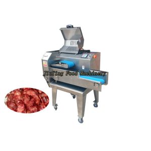 Buy cheap 1000KG/H Adjusted 60mm Cooked Meat Sausage Slicer from wholesalers