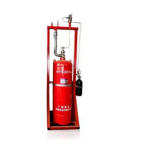Buy cheap 40L Fm200 2.5Mpa Library Gas Fire Suppression System CF3CHFCF3 from wholesalers