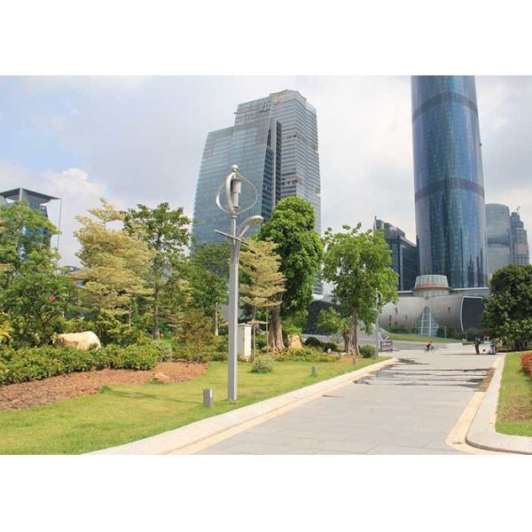 Beautiful Hybrid Solar Street Light / Solar Wind Street Light Monocrystalline Solar Panel