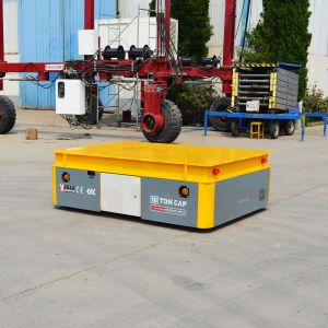 10T Material Mold Transfer Cart Wireless Remote Control Battery Operated