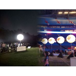 Buy cheap Maximum Ambient Lighting Effect Moon Balloon Light LED 200W 400W from wholesalers