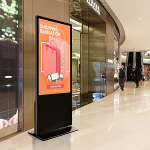 Buy cheap 40" Interactive Touch Screen Digital Signage Kiosk Indoor Android Standing Advertising from wholesalers