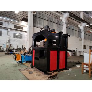 Buy cheap Multiple Safety Mechanisms Customizable Hydraulic Punching Machine With Adjustable Speed from wholesalers