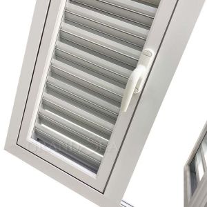 Buy cheap Apartment Anodizing Aluminum Naco Window Casement PVC UPVC Louver Windows from wholesalers