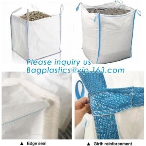 Buy cheap bulk bag for cement ton bag 100% pp woven big jumbo bag reinforce FIBC,Factory directly sell pp woven big bags of Bottom from wholesalers