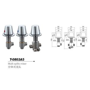 Buy cheap Bathtub mixer,Faucet,T-0803A5 from wholesalers