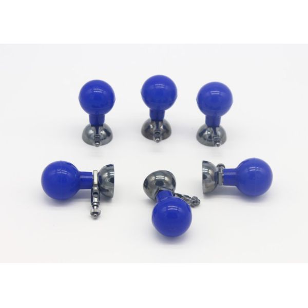 Quality Reusable Medical Monitor Accessories ECG Electrode Blue Breast Suction Ball Electrode for sale