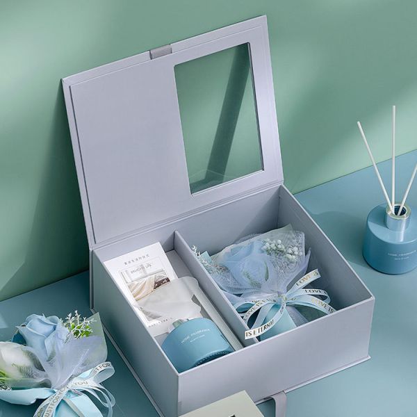 Quality Customizable Rose Flower Box With Recycled Materials for sale