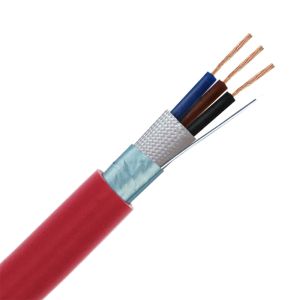 Fire Alarm Cable LPCB EN50200 PH30/120 Shielded 2 Core 1.5mm2 PVC Jacket for