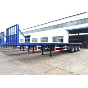 Buy cheap Shipping 3 Axles 40 Footer Flat Deck Trailers from wholesalers