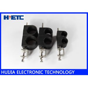 Buy cheap Through Core Telecom Components Steel Cable Fasteners , 7/8" Feeder Cable Cable Wire Clips from wholesalers
