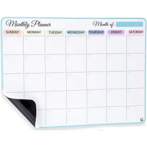 Never Miss an Appointment: Magnetic Monthly Planner, 4 Markers, Easy to Use
