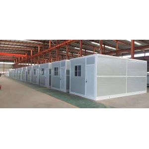 Buy cheap Steel Frame & Sandwich Panel Tiny Foldable Mobile Container House Light from wholesalers