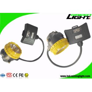 Buy cheap High Beam Mining Head Light 6.8Ah Battery SOS 15000lux With Aluminum Lighting Cup from wholesalers