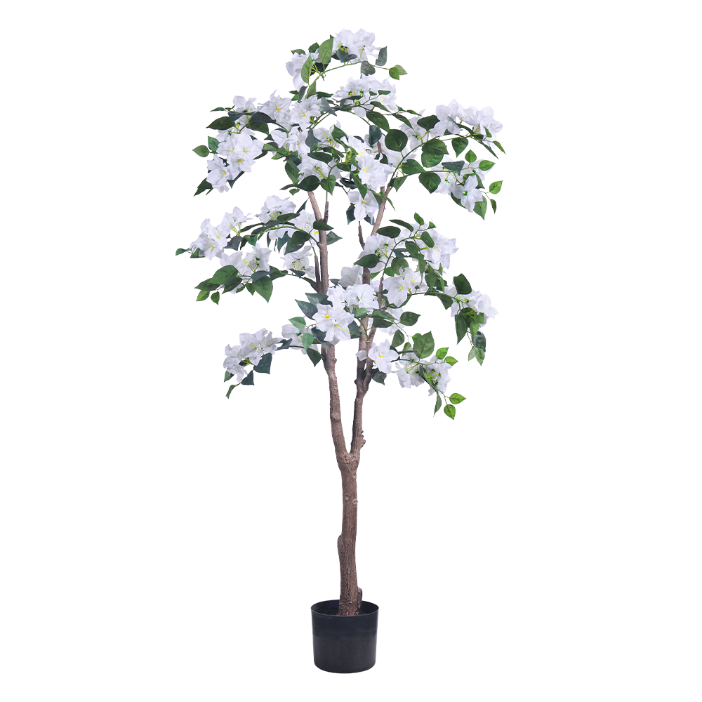 Buy cheap China Manufacturer Bougainvillea Tree Artificial Plant With white Flower For Home Office Mall Decor from wholesalers