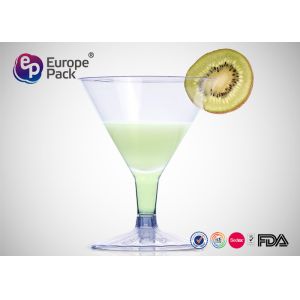 Buy cheap Plastic Fluted Champagne Glasses 5 OZ PS Disposable Plastic Cup from wholesalers