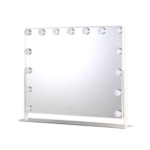 Buy cheap Square Illuminated Vanity Mirrors Rechargeable Makeup Mirror from wholesalers